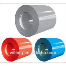 color coated steel coil of different type